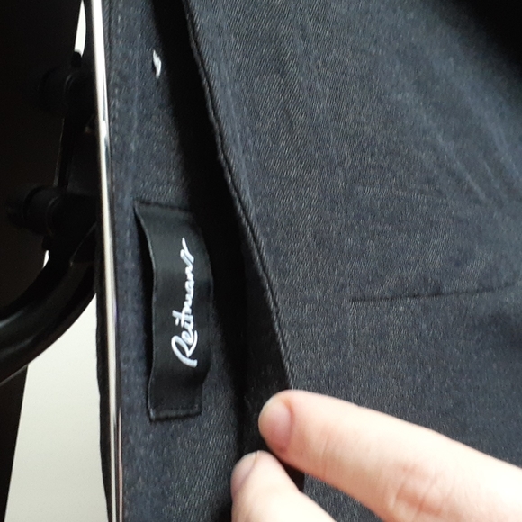 Reitman's Stone Grey Dress Pants -12 Petites - Picture 3 of 8